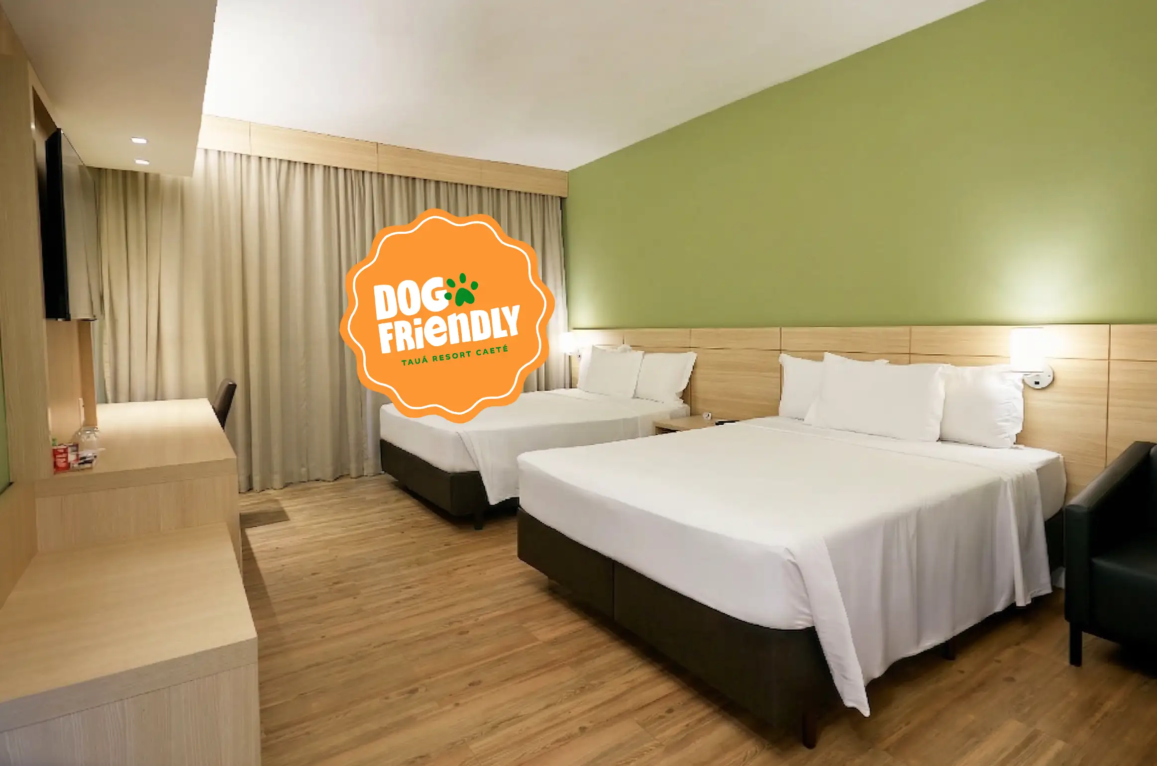 Apartamento Superior Executivo Roças Novas preparado para cãezinhos